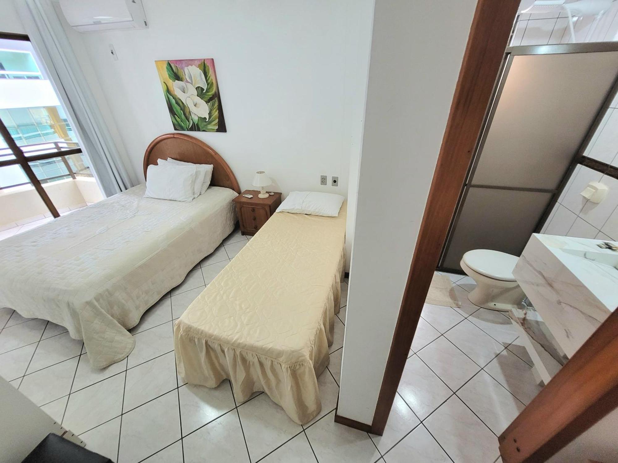 Apartamento 200 Metros Da Praia 03 Quartos Com Ar Condicionado - Meia Praia - Итапема Экстерьер фото